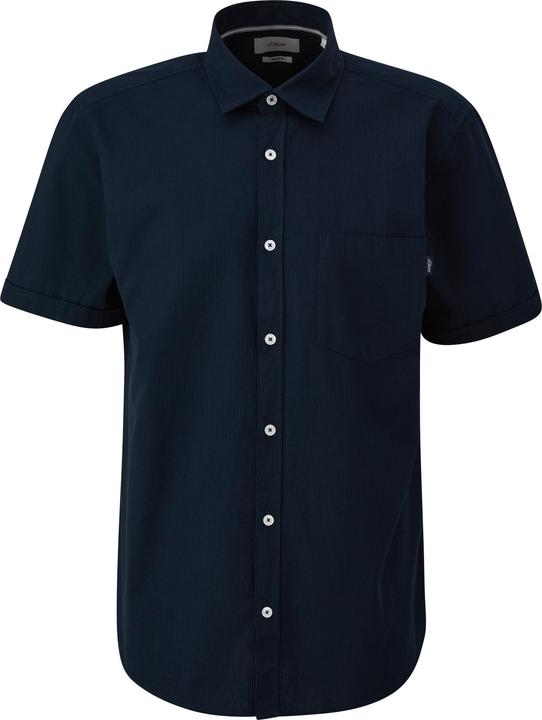 Immagine prodotto s.Oliver Hemd Baumwollhemd mit Musterstruktur (S)