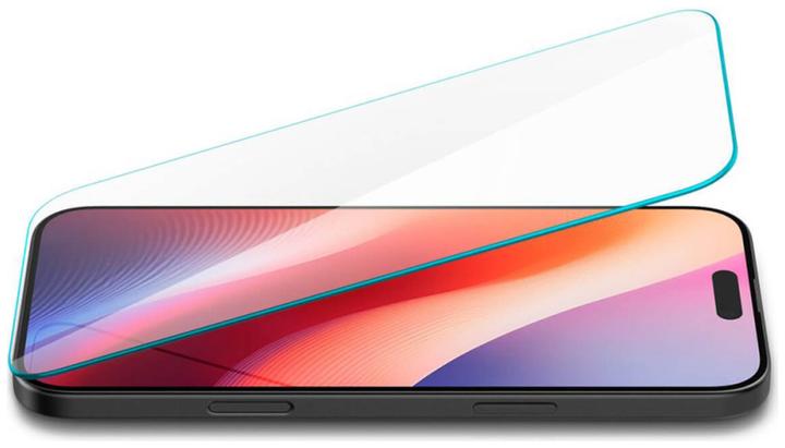 Actual product image Spigen Glas.Tr Slim for iPhone 16 Pro 6,3" clear (1 Piece, Apple iPhone 16 Pro)
