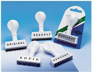 Produktbild Wedo Textstempel