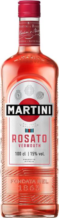 Martini Vermouth Rosato (15 %, Italy, 1 x 100 cl, Vermouth)