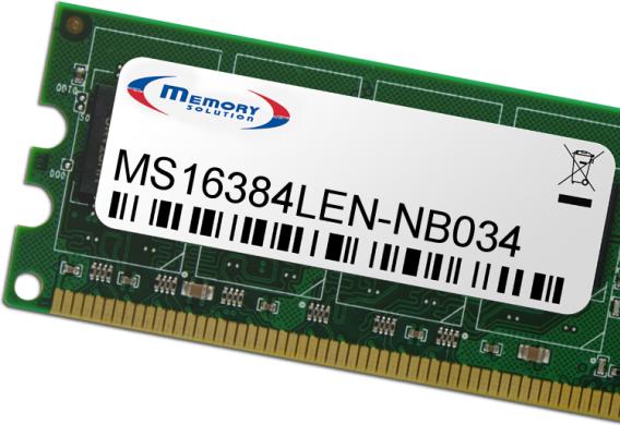 Produktbild Memorysolution 16GB Lenovo ThinkPad X260 (ThinkPad X260, 1 x 16GB)