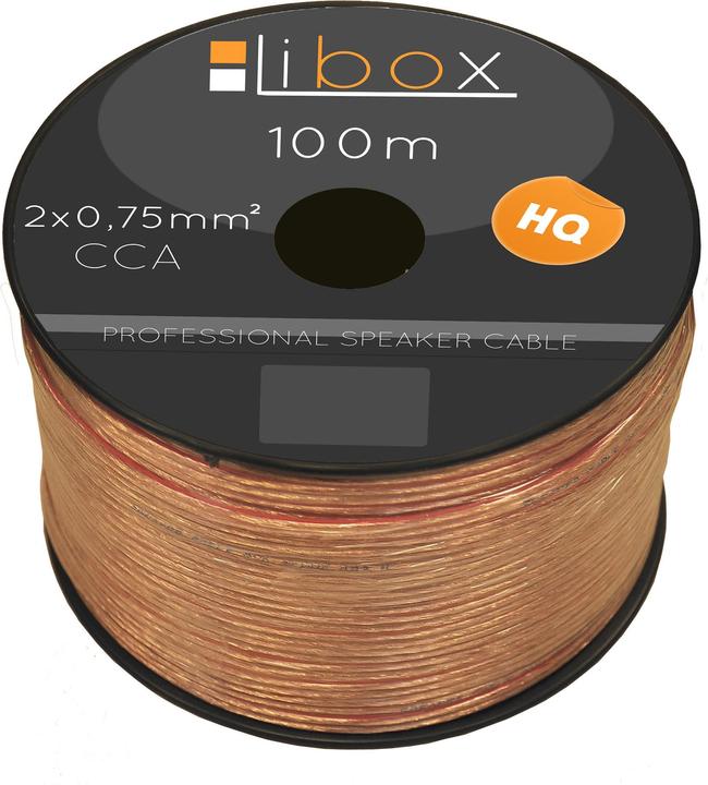 Actual product image Libox speaker wire 2x0.75 (100 m, 0.75 mm²)