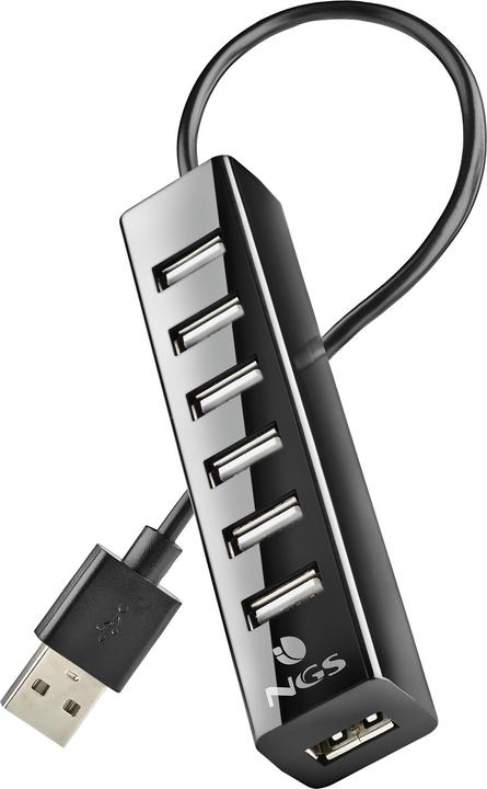 Produktbild NGS Ihub7 tiny (USB-A, 7 Ports)