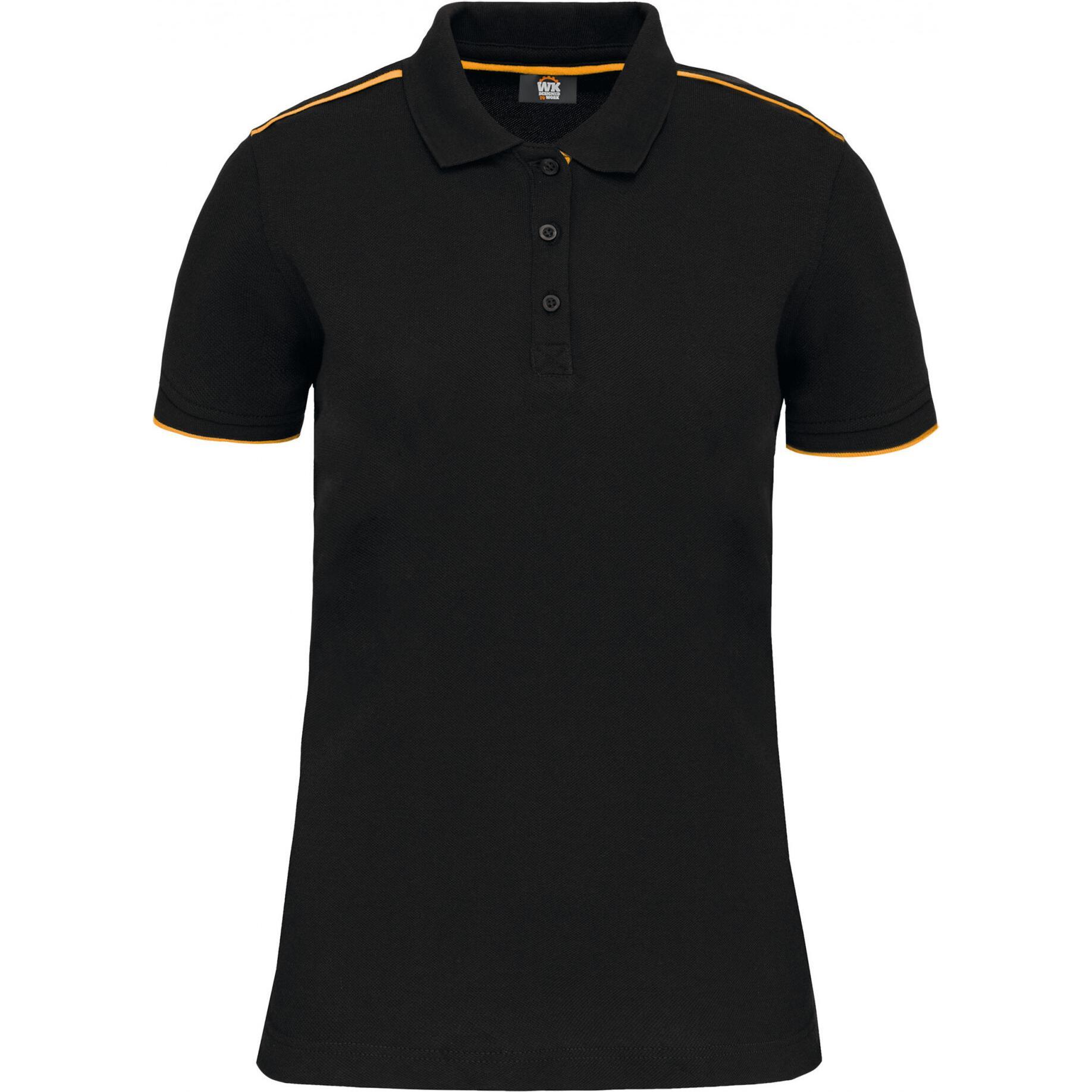 Kariban, Damen, Shirt, DayToDay, Gelb, Schwarz, (XL)