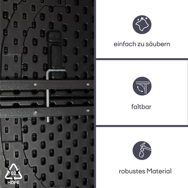 Produktbild Perel Klapptisch RattanOptik