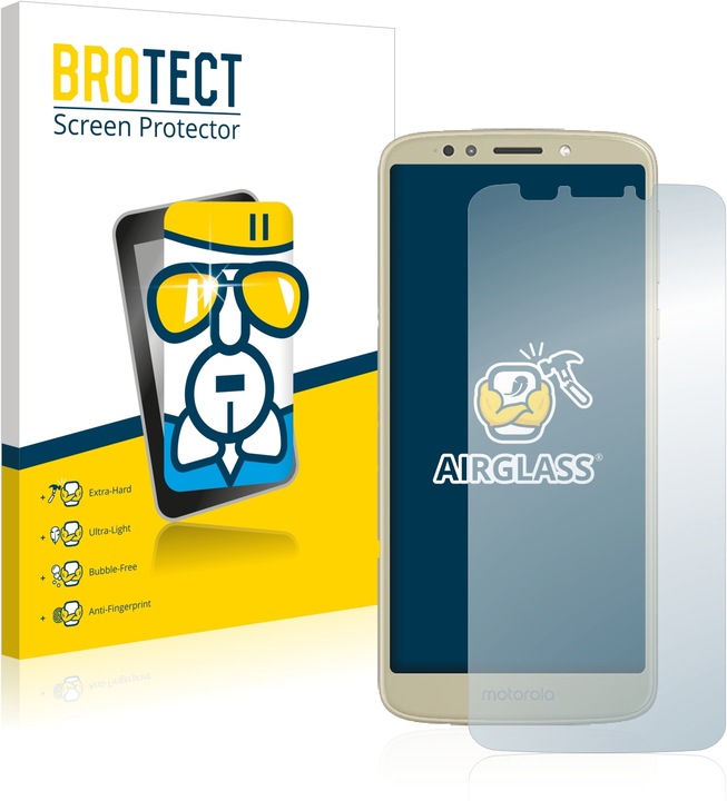 Actual product image BROTECT AirGlass Glass (1 Piece, Motorola Moto E5)