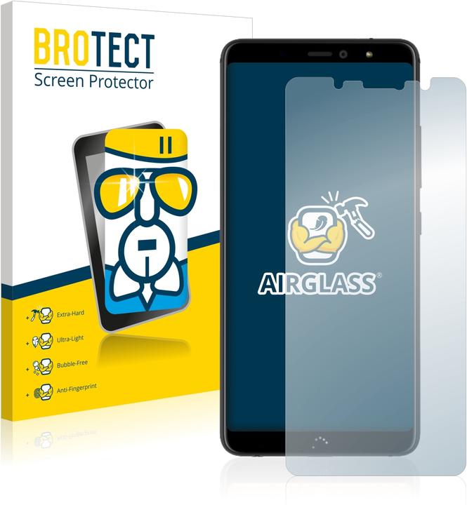 Immagine prodotto BROTECT AirGlass Vetro (1 Pezzo/i, BQ Aquaris X2)
