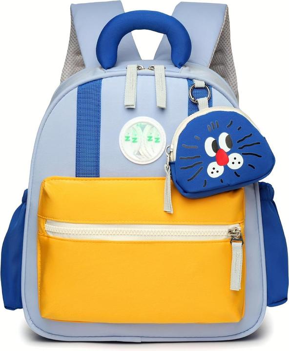 Only-Bags.Store Charmanter Kinder-Rucksack: Leicht, verstellbar und von Hand waschbar - perfekt für Kinder von 3-14