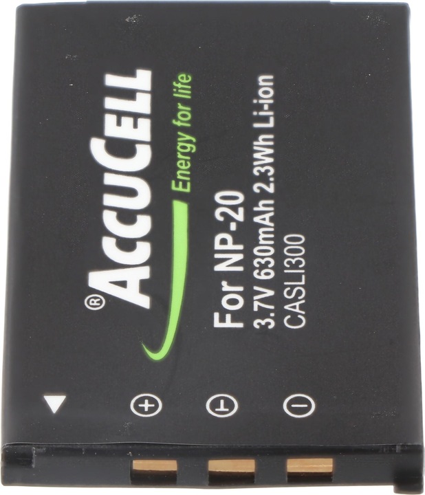 Immagine prodotto AccuCell Batteria adatta per Casio NP-20 Akkuty Casio Exilim EX-M1, EX-M2, Casio NP20, Sony NP-20DBA