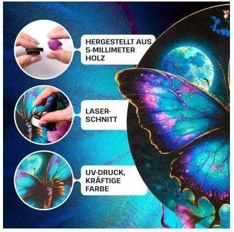 Produktbild Escape Welt BUTTERFLY - 200 PCS - (200 Teile)