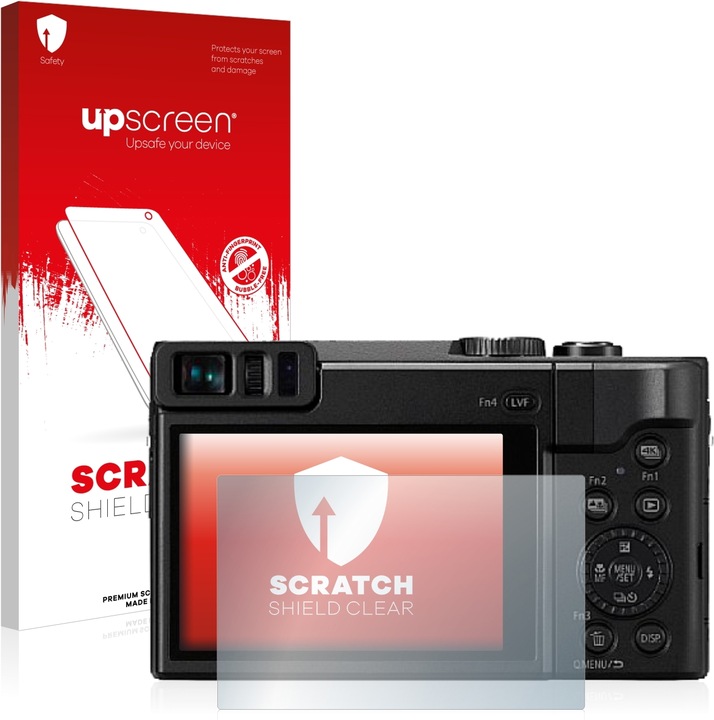 Actual product image upscreen Scratch Shield Protector (Screen protector, Lumix DC-TZ91)