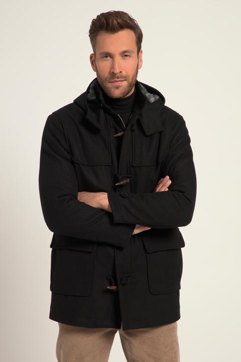 Produktbild JP1880 Dufflecoat, wasserabweisend, Knebel Knöpfe (4XL)