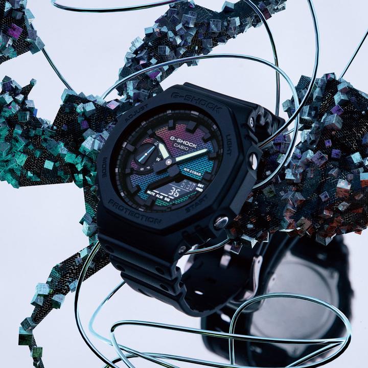 Produktbild G-Shock GA-2100RW-1AER (Taucheruhr, Digitaluhr, 45.40 mm)