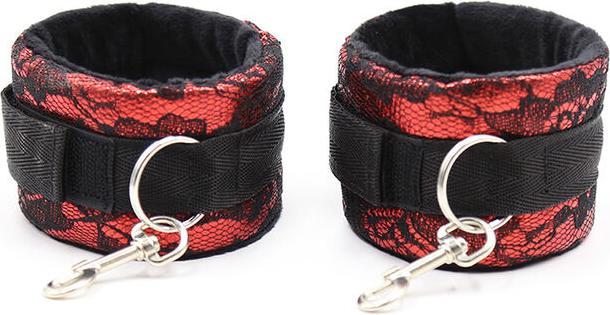 Image du produit Ohmama Fétiche Court Velours Dentelle Menottes Nylon