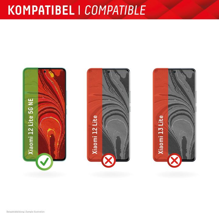 Produktbild Displex Real Glass, Full Cover Panzerglas (1 Stück, Xiaomi 13 Lite)