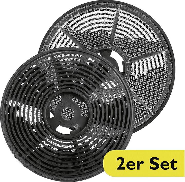 Produktbild Bomann KF 571 2 Stück, Aktivkohlefilter für DU 774/7602 schwarz