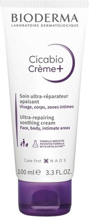 Actual product image Bioderma Restorative cream Cicabio Crème+ - 100 ml (Body cream, 100 ml)