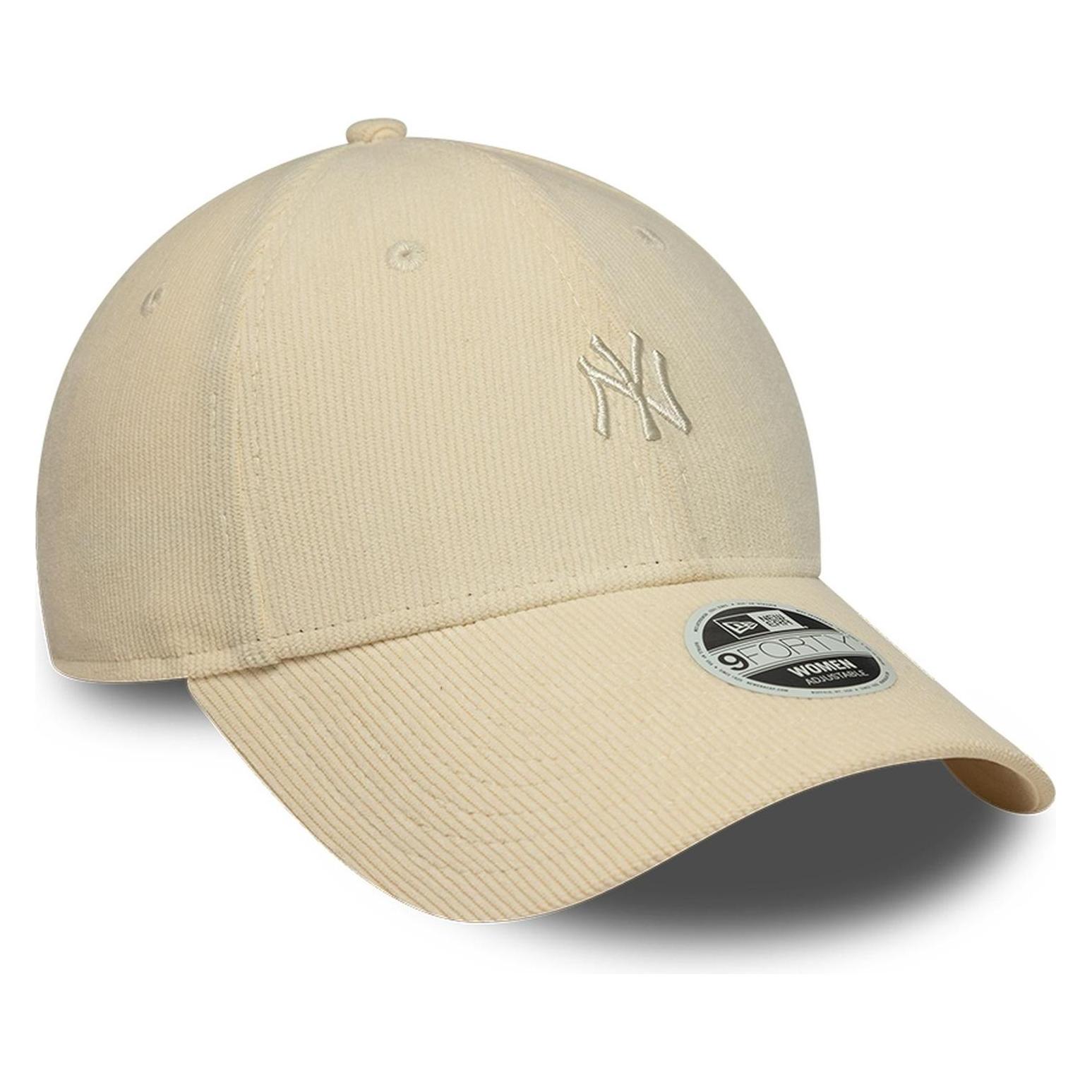 New Era, Damen, Cap, 9Forty Damen Kord Cap Mini New York Yankees Beige, Beige