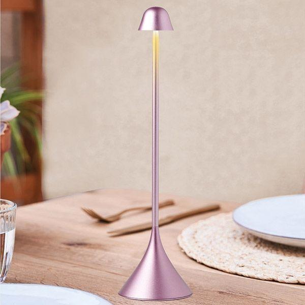 Actual product image Lexon LED lamp STELI 28,6cm Light-Pink