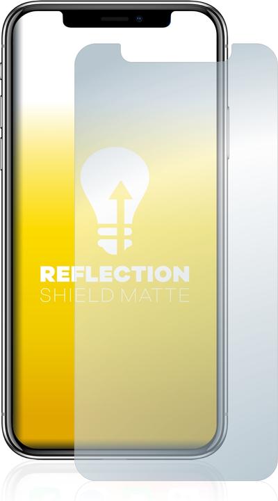 Actual product image upscreen Reflection Shield Protector Matte (1 Piece, Apple iPhone X)