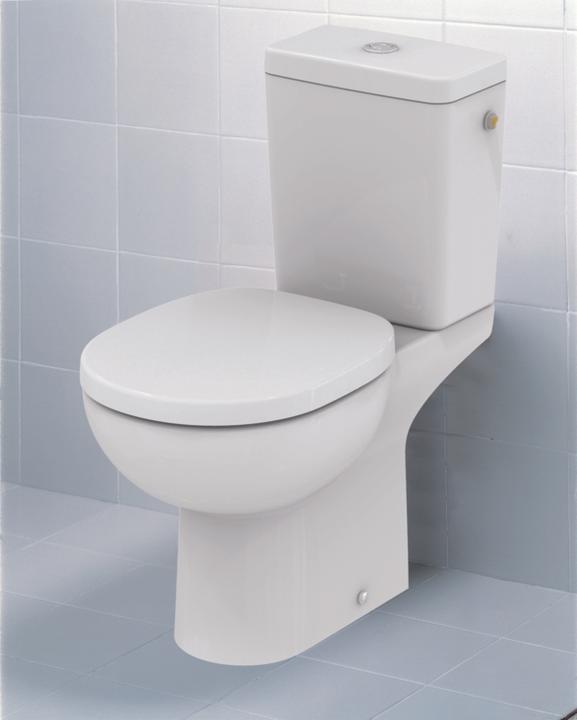 Actual product image Ideal Standard WC seat Calla T627801, with cover, without soft close, white