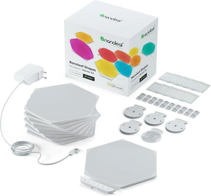 Immagine prodotto Nanoleaf Forme Hexagon Starter Kit (9x) (100 lm)