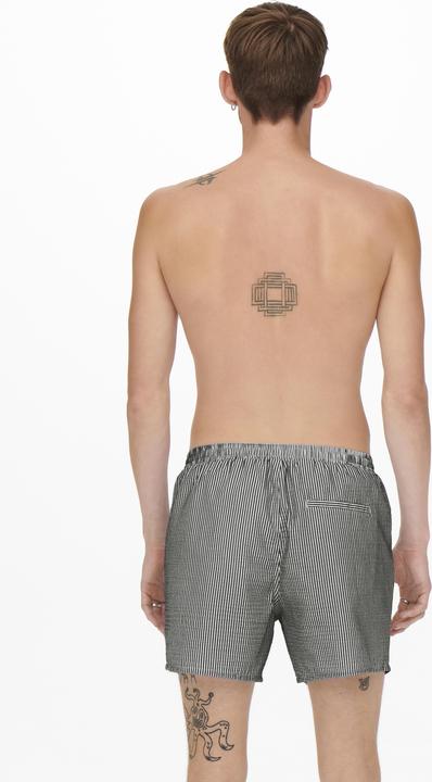 Actual product image Only & Sons Onsted Stripe Seersucker Swim Noos (S)