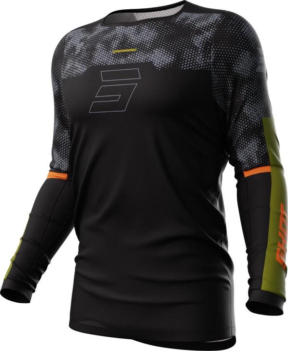Image du produit Shot CONTACT PATROL Jersey schwarz-kaki XXL (XXL)