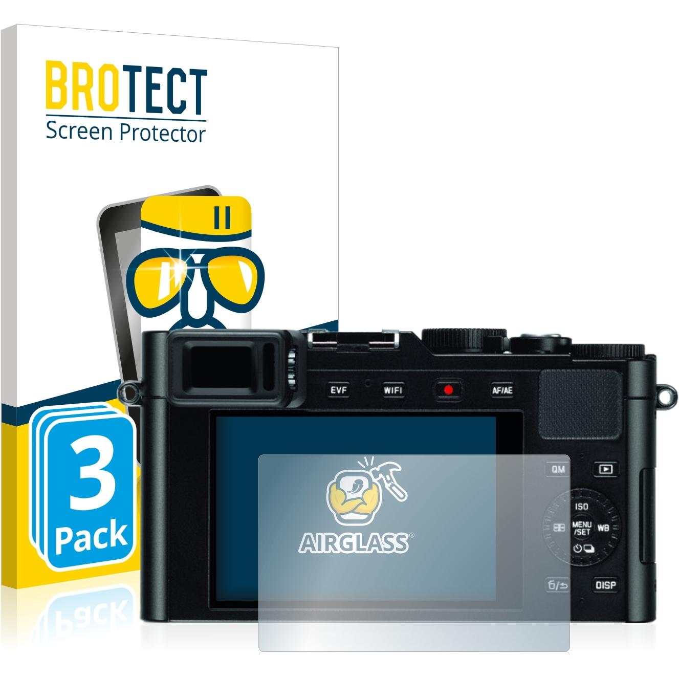 BROTECT AirGlass Panzerglasfolie (Displayschutz), Kameraschutz