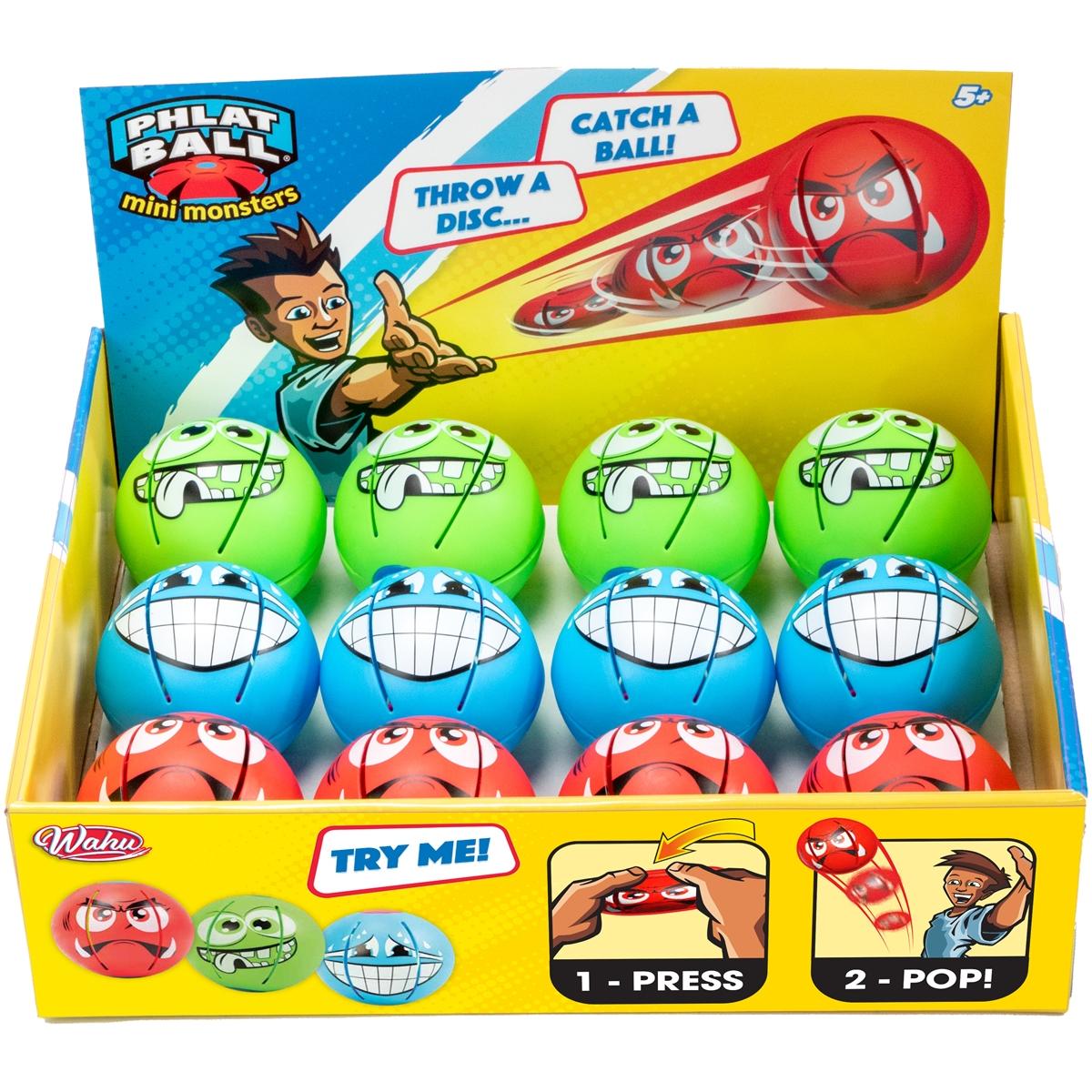 Goliath Toys Wahu Phlat Ball Mini Monster assortiti