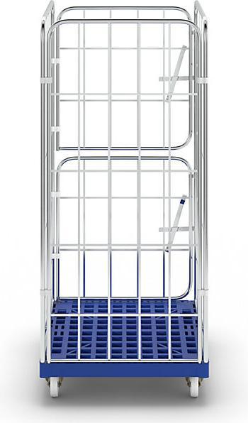 Actual product image kaiserkraft Roller container with plastic roller plate (500 kg)