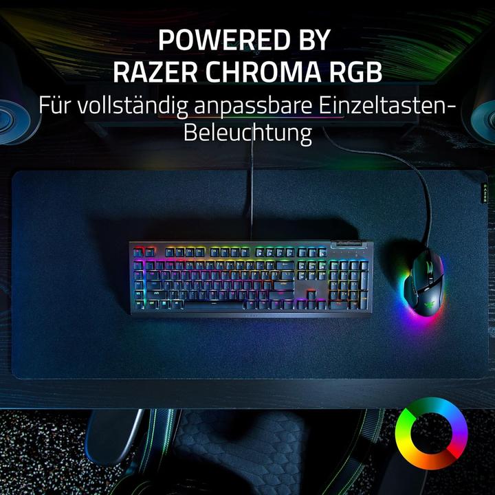 Actual product image Razer Blackwidow V4 X (DE, Cable)