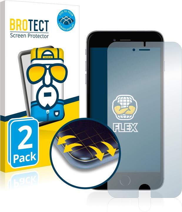 Produktbild BROTECT Full-Cover Displayschutz (2 Stück, Apple iPhone 6s Plus)