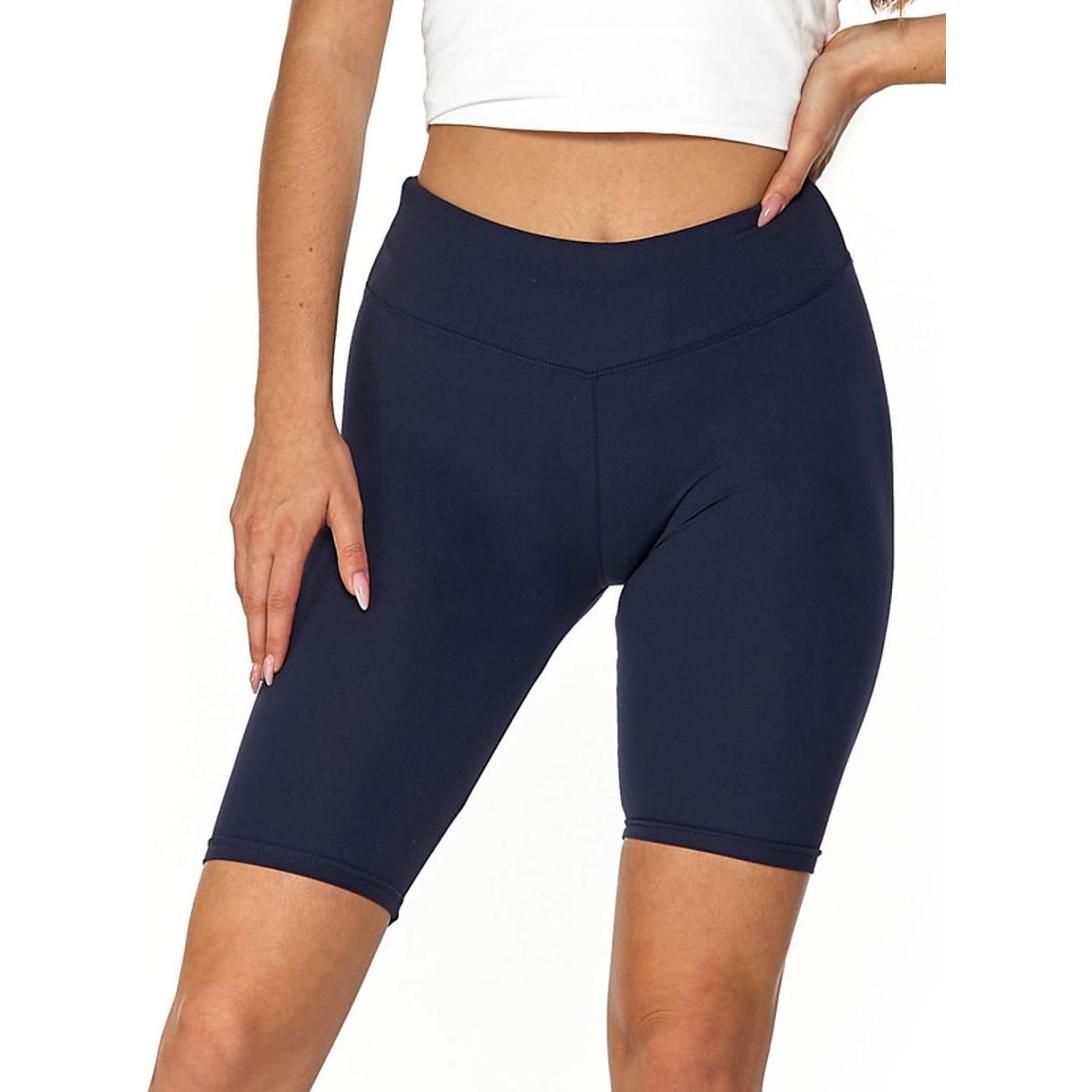 Moraj, Damen, Tights, Kurze Leggings (L, XL), Blau, L, XL