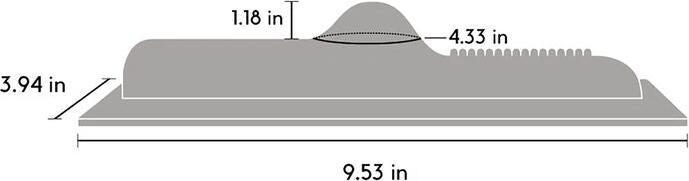 Actual product image Pipedream Unicorn Silicone Attachment Magic Hide