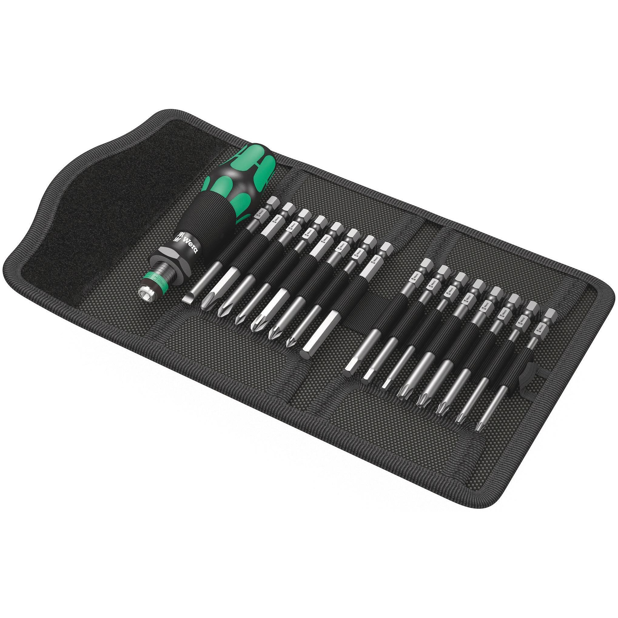 Wera, Bits, Kraftform Kompakt 60 (Innensechsrund TX M20, Innensechsrund TX M30, Innensechsrund TX M10, Innensechsrund TX...