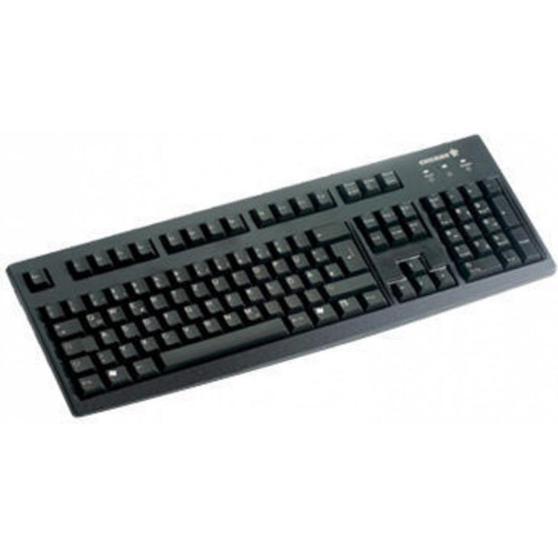 CHERRY G83-6104 (US, Kabelgebunden), Tastatur, Schwarz