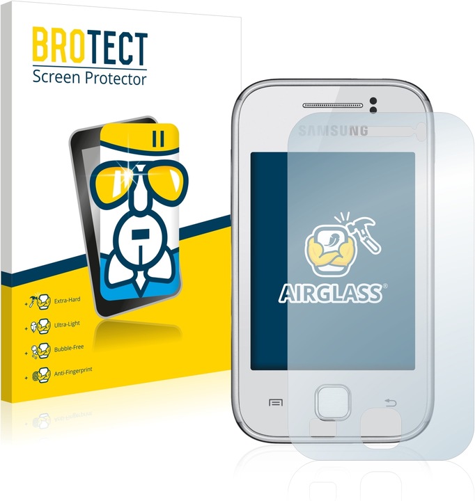 Image du produit BROTECT AirGlass Verre (1 pièce(s), Samsung Galaxy Y S5360)