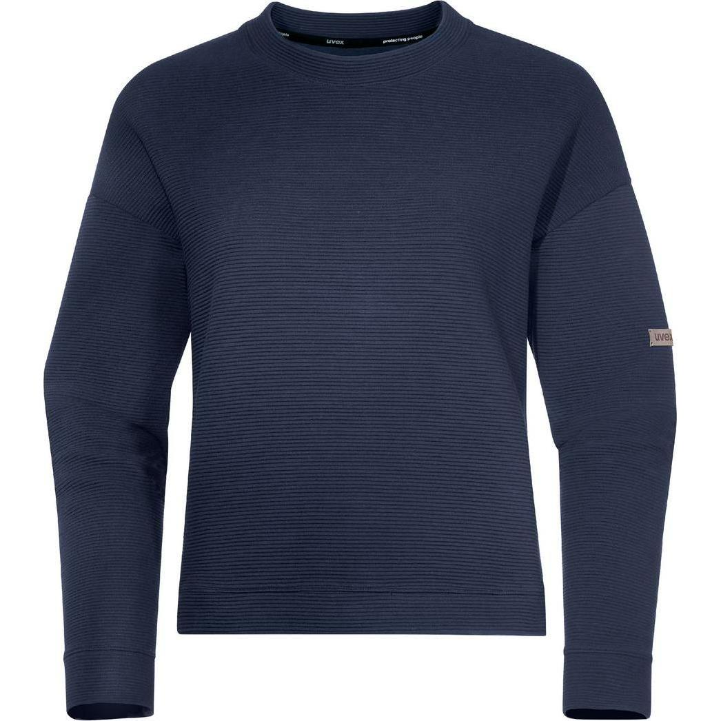 Uvex Safety, Arbeitsjacke, Sweatshirt uvex Kollektion 26 blau, dunkelblau XS (XS)
