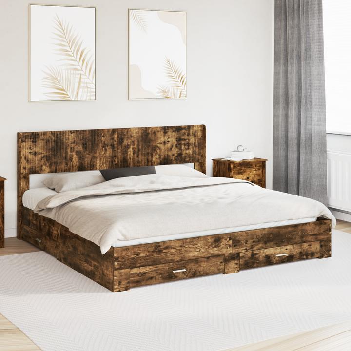 Actual product image vidaXL Bettrahmen (200 x 200 cm)