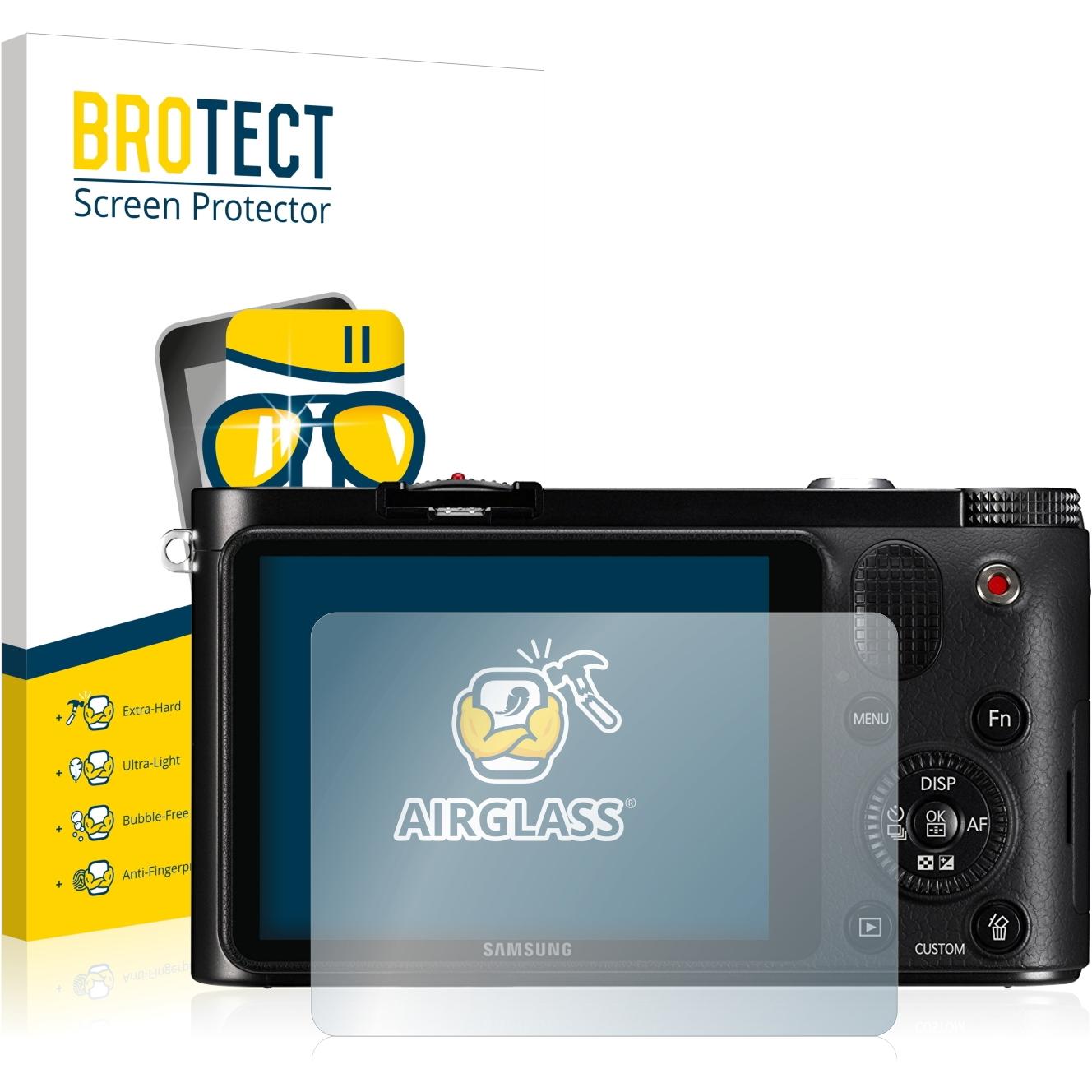 BROTECT AirGlass Panzerglasfolie (Displayschutz), Kameraschutz
