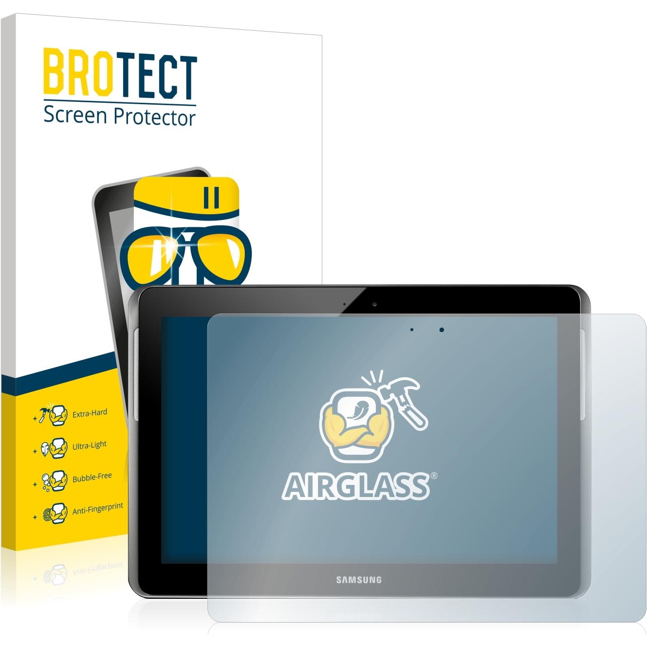 BROTECT AirGlass Panzerglasfolie (1 Stück, Galaxy Tab GT-P5110), Tablet Schutzfolie