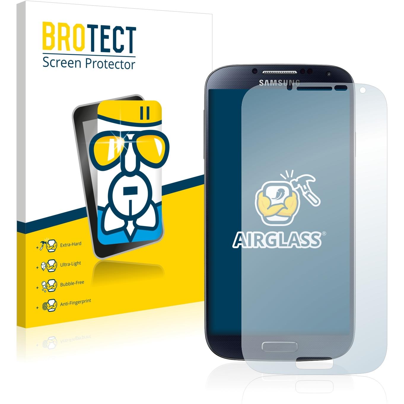 BROTECT AirGlass Panzerglasfolie (1 Stück, Samsung Galaxy S21), Smartphone Schutzfolie, Transparent