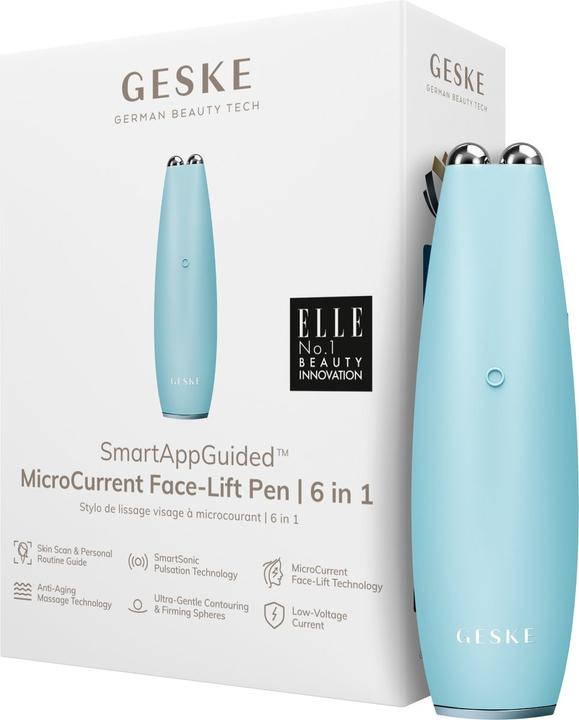Actual product image Geske Smartappguided Microcurrent Face-Lift Pen 6 in 1 Skincare Tool