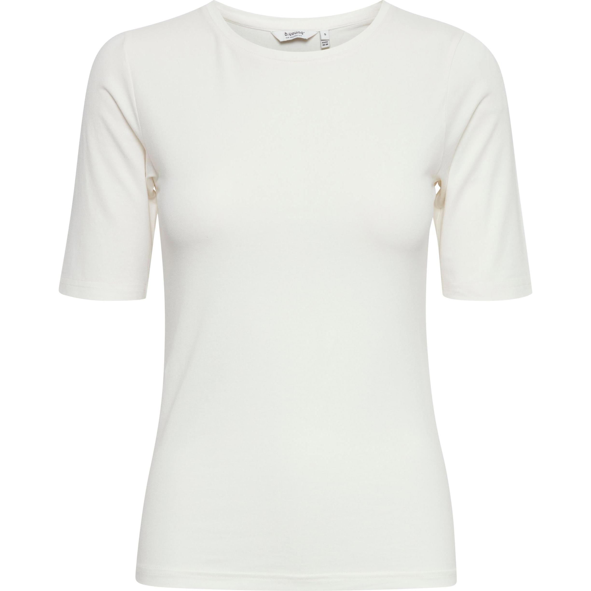 B.young, Damen, Shirt, BYPAMILA TSHIRT 20806528, Beige, (XS)