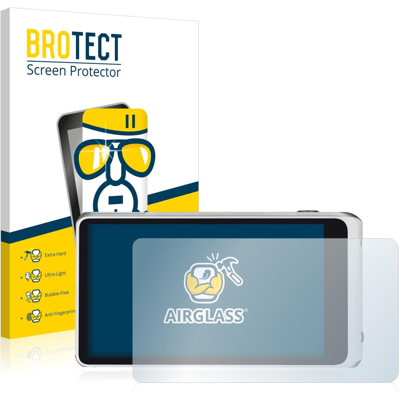 BROTECT AirGlass Panzerglasfolie (Displayschutz), Kameraschutz