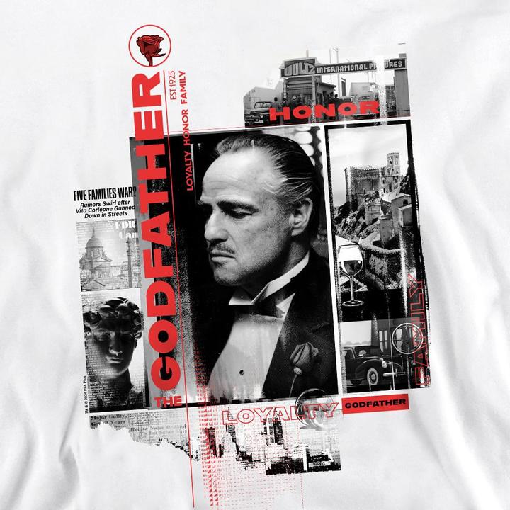 Immagine prodotto The Godfather Felpa Don Vito Corleone Collage Adulto Unisex (M)
