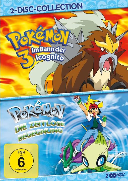 Immagine prodotto Pokemon 3 / Pokemon 4 - Confezione doppia (DVD, 2024, Tedesco, Inglese)