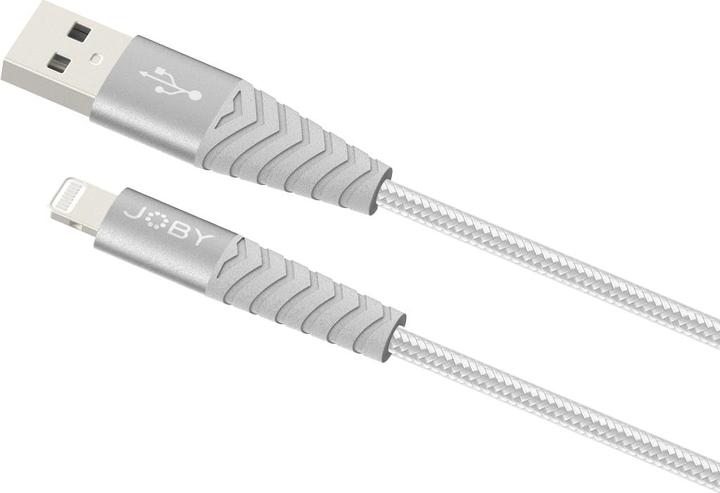 Produktbild Joby Lightning Cable 1.2M Silver (1.20 m, USB 2.0, 12 W)