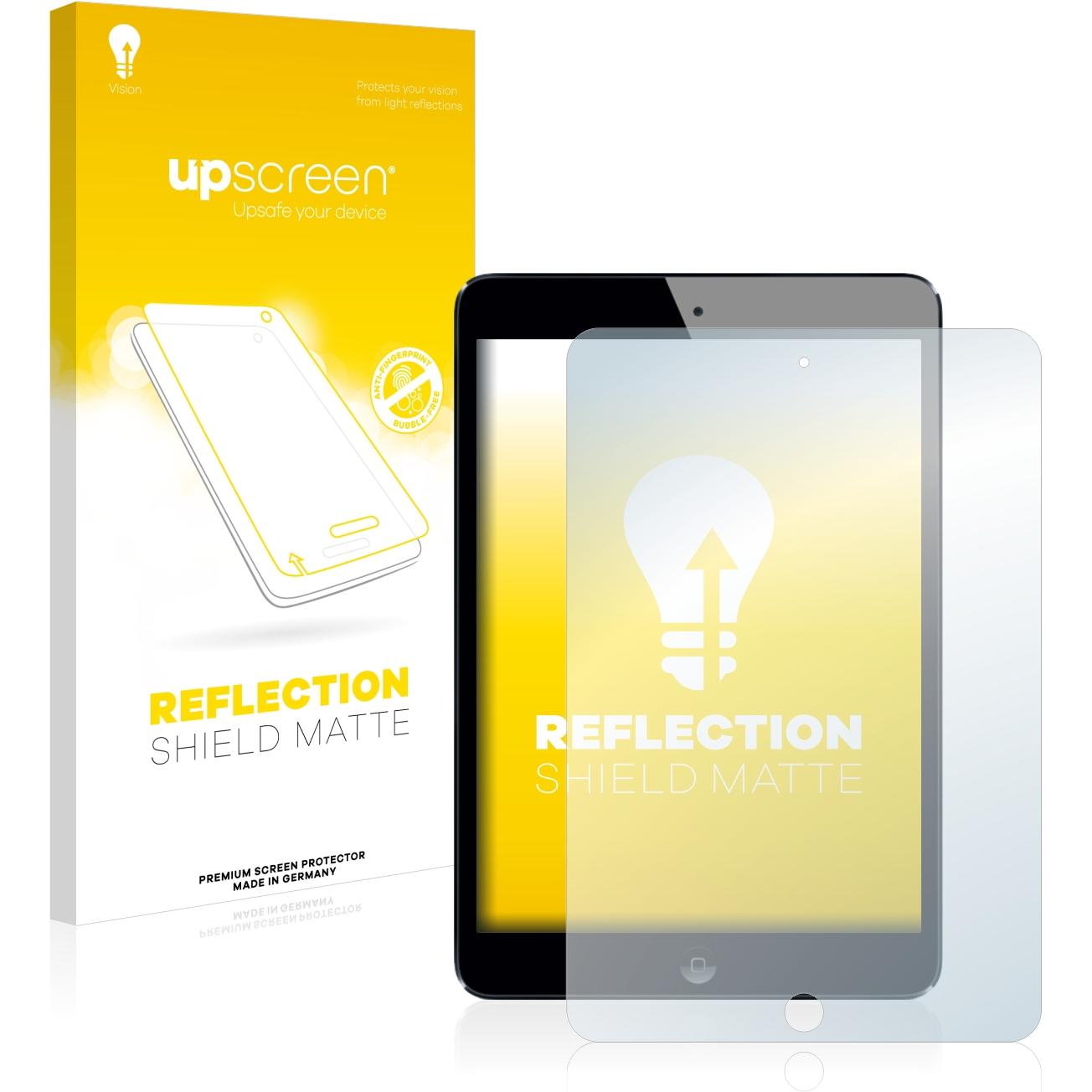 upscreen Reflection Shield Displayschutz Matt (1 Stück, IPad Mini 2), Tablet Schutzfolie